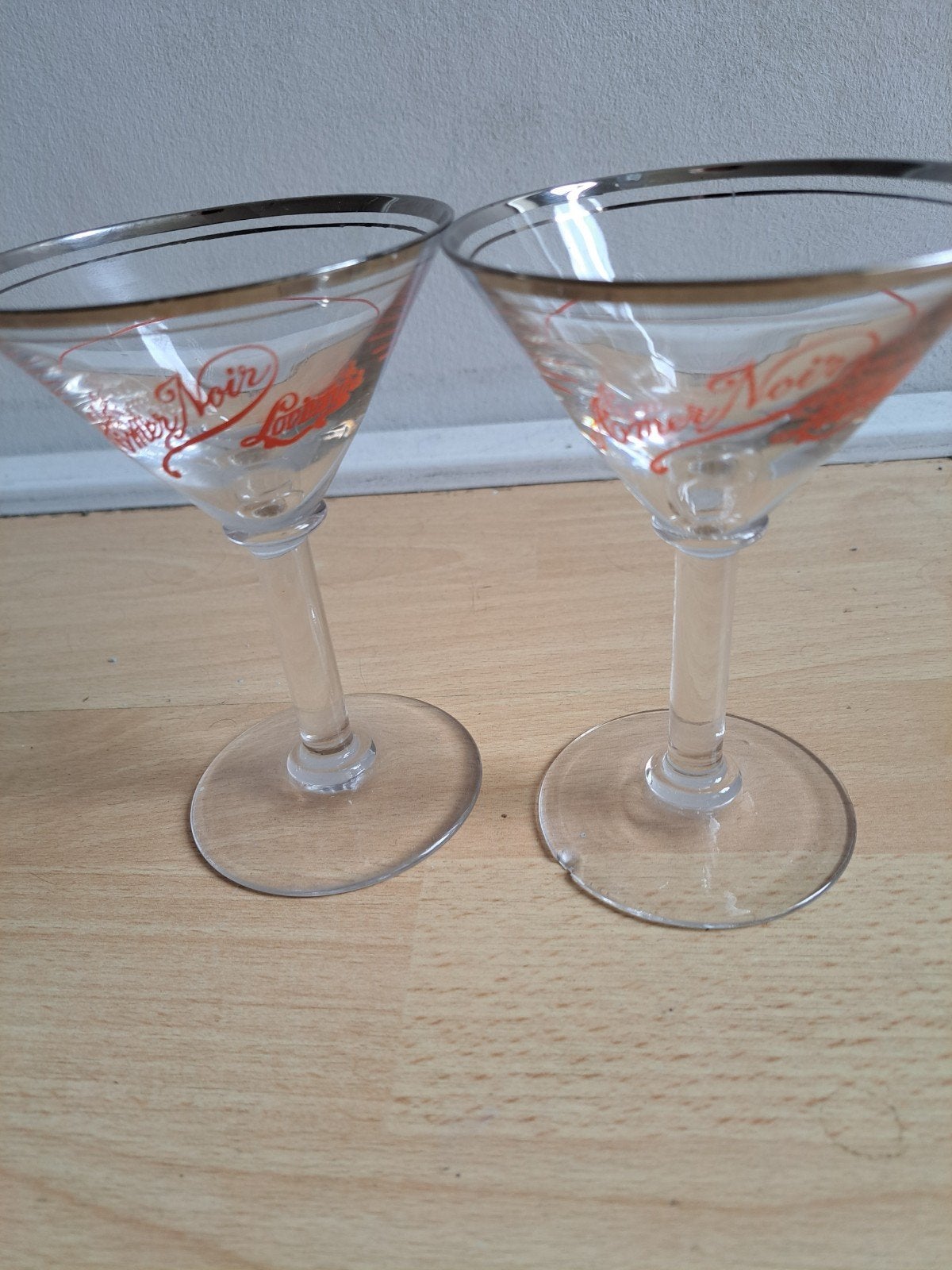 Martini glazen, Ophalen of Verzenden, Zo goed als nieuw, Overige typen