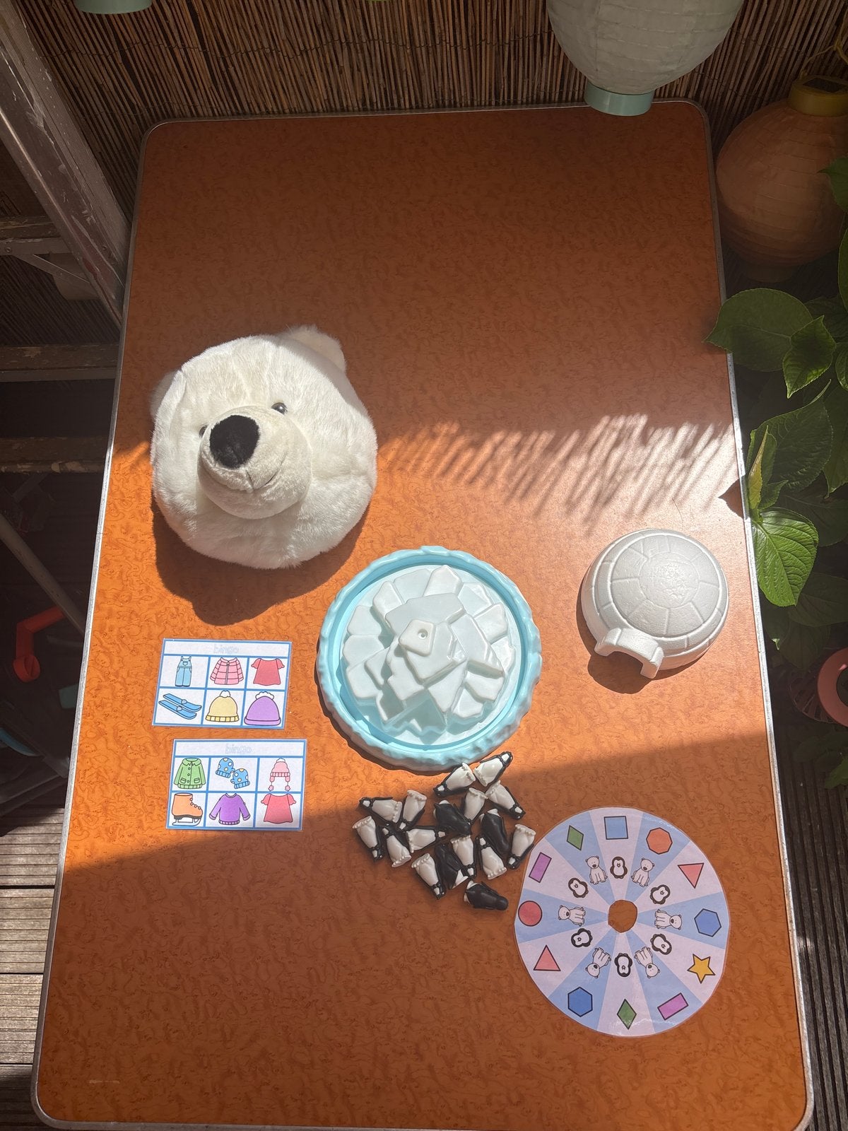 Leuk Winter Speelset met IJsbeer en Pinguïns, Ophalen of Verzenden, Gebruikt, Jongen of Meisje