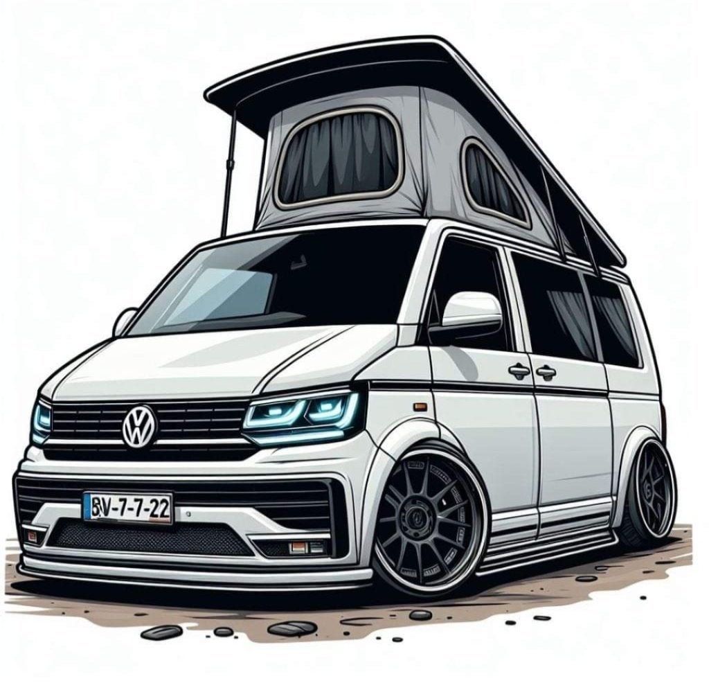 rv portier vw  t5 t6 t6.1, Auto-onderdelen, Interieur en Bekleding, Ophalen of Verzenden, Volkswagen