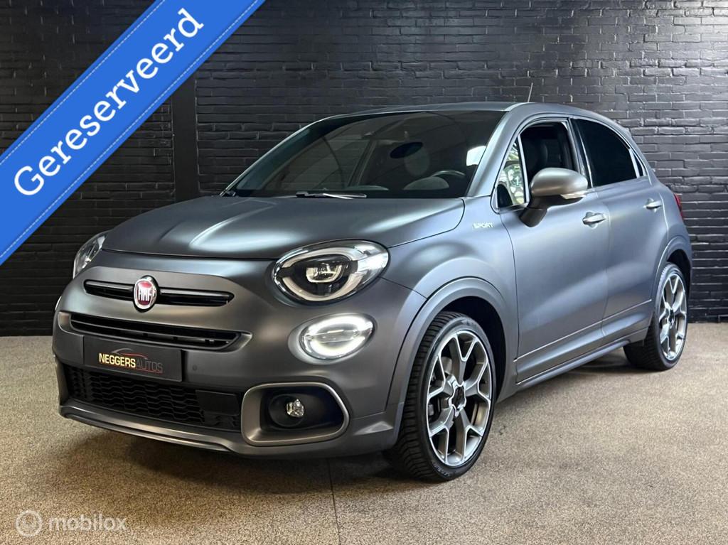 Fiat 500X Firefly Sport 1e EIG AUTOMAAT LEDER CAMERA KEYLESS, Gebruikt, 500X, Leder, Bedrijf