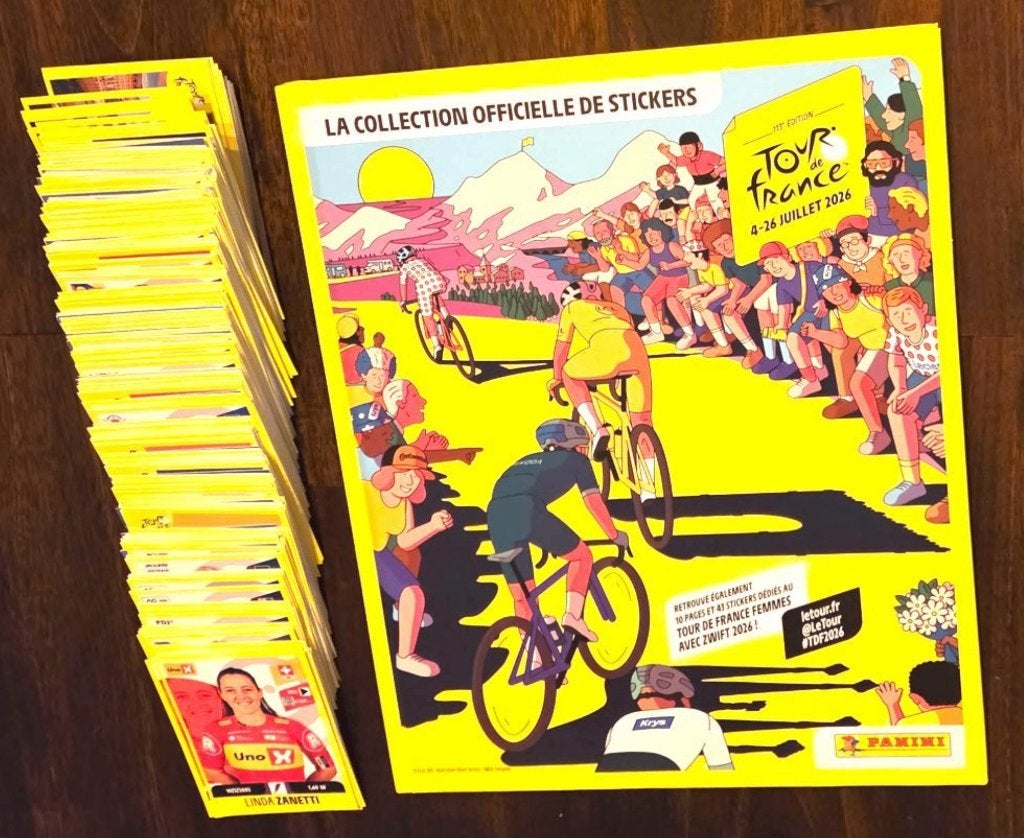 Panini Tour De France 2026 Complete + Album Hardcover, Ophalen of Verzenden, Nieuw, Meerdere stickers