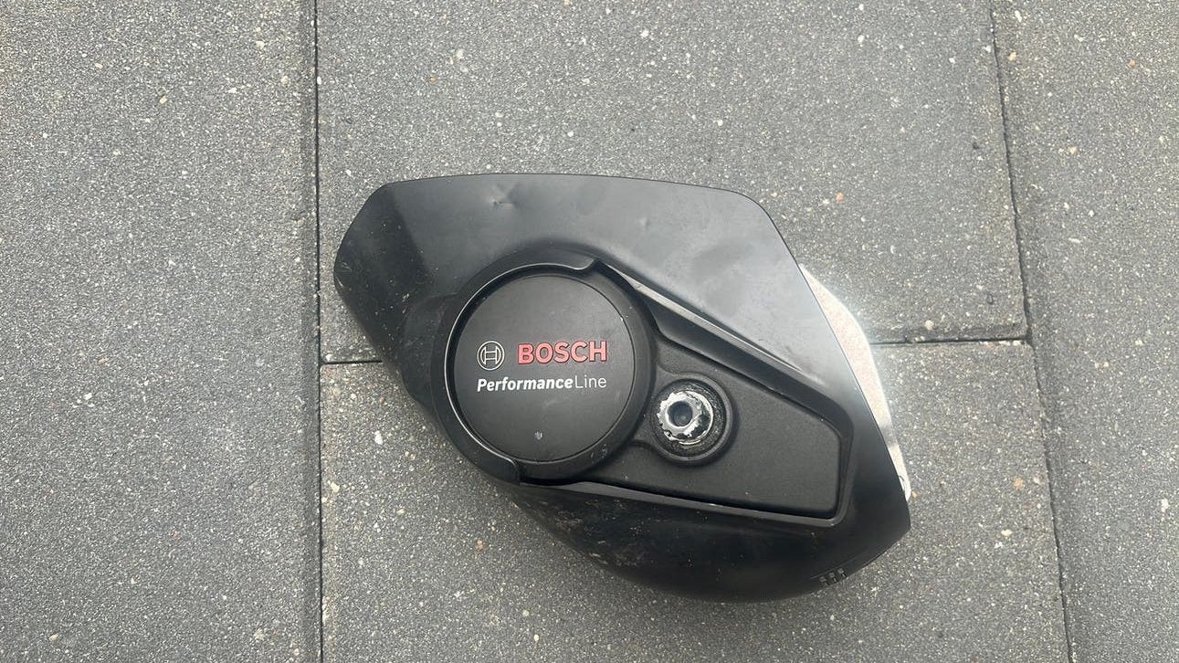 Bosch performance line middenmotor, Ophalen, Zo goed als nieuw, Motor