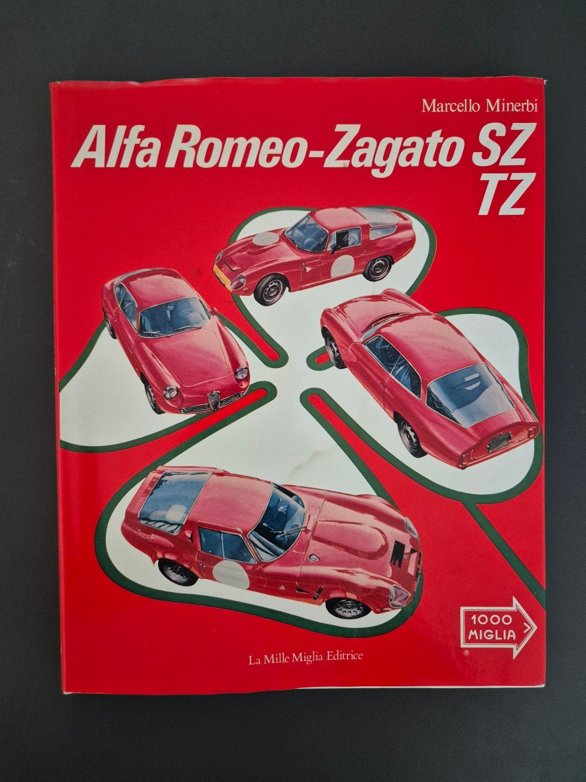 Alfa Romeo Zagato SZ TZ  / Marcello Minerbi -Mille Miglia Ed, Gelezen, Alfa Romeo, Ophalen of Verzenden, Marcello Minerbi