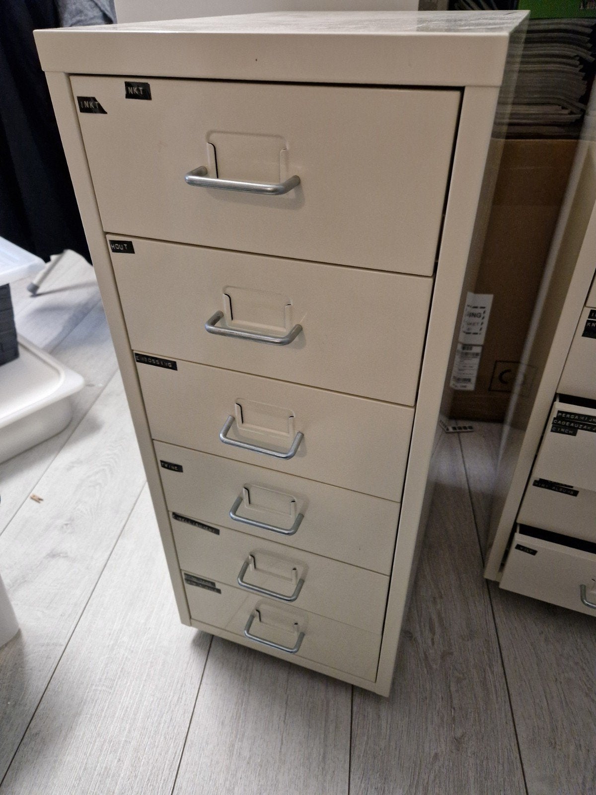 helmer kastje ikea, Ophalen, Minder dan 50 cm, Gebruikt, 5 laden of meer