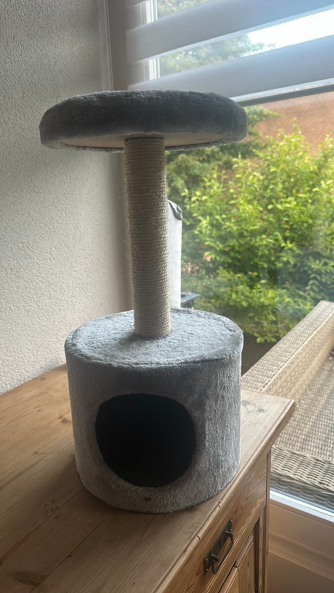 Kitten krabpal zgan, Ophalen of Verzenden, Zo goed als nieuw, Krabpaal
