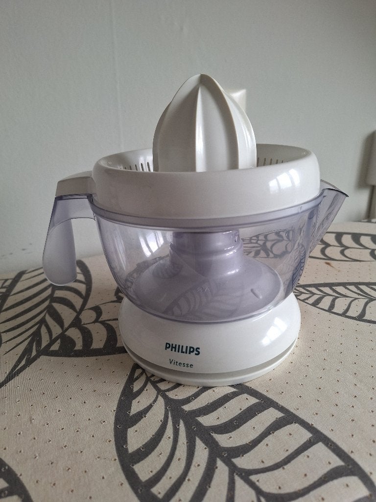 Citrus pers Philips, nauwelijks gebruikt., Ophalen of Verzenden, Zo goed als nieuw, Elektrisch, Citruspers