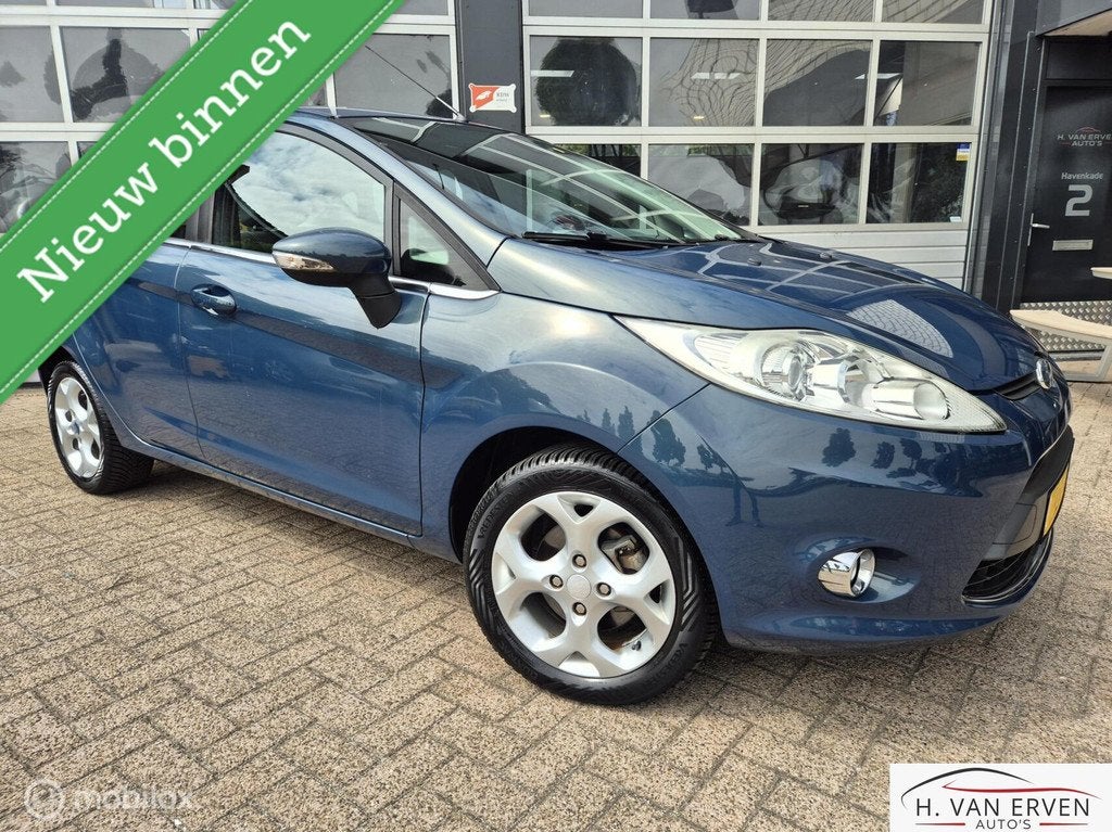 Ford Fiesta 1.25 Titanium CRUISE PDC 79000KM NAP! 2E EIG, Auto's, Ford, Voorwielaandrijving, Euro 5, 1242 cc, 82 pk