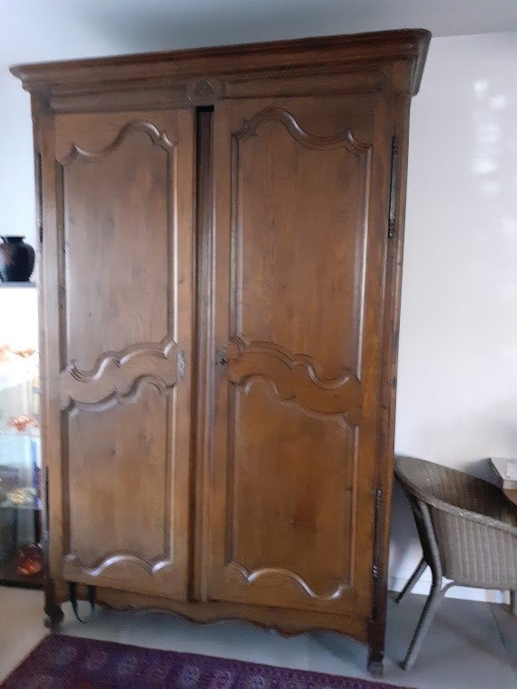 kast in eik stijl louis xv, Ophalen