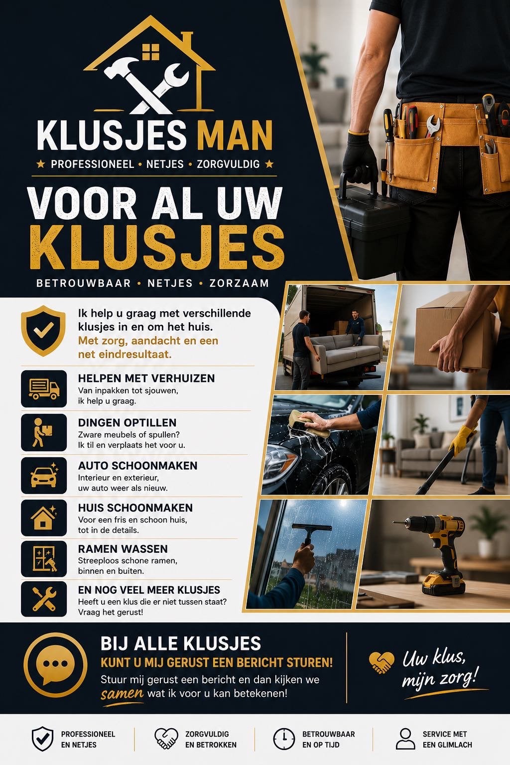 Klusjesman, Ophalen of Verzenden, Zo goed als nieuw