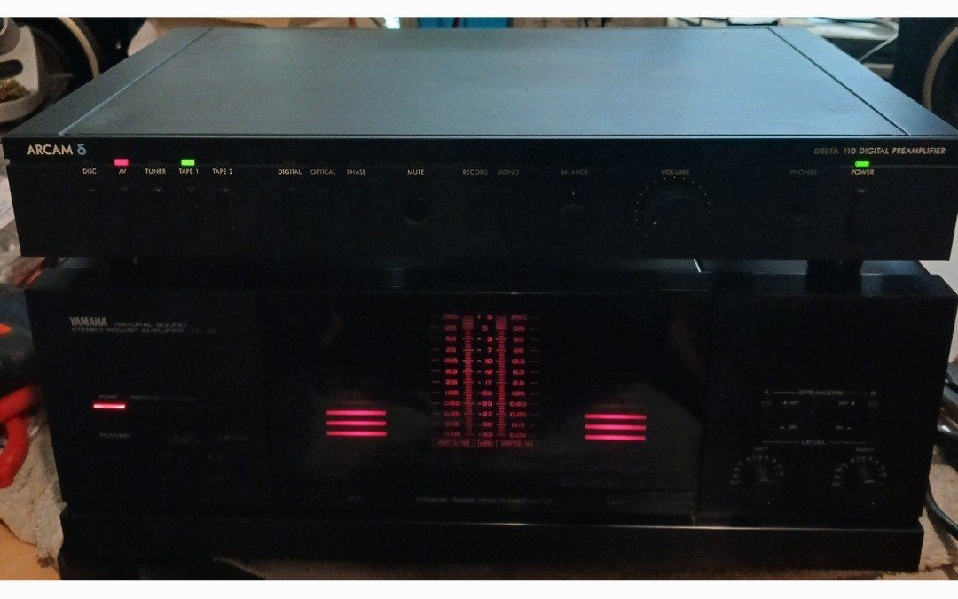 Yamaha M-45 Eindversterker - Perfect Werkend, Ophalen, Gebruikt, Yamaha, 120 watt of meer