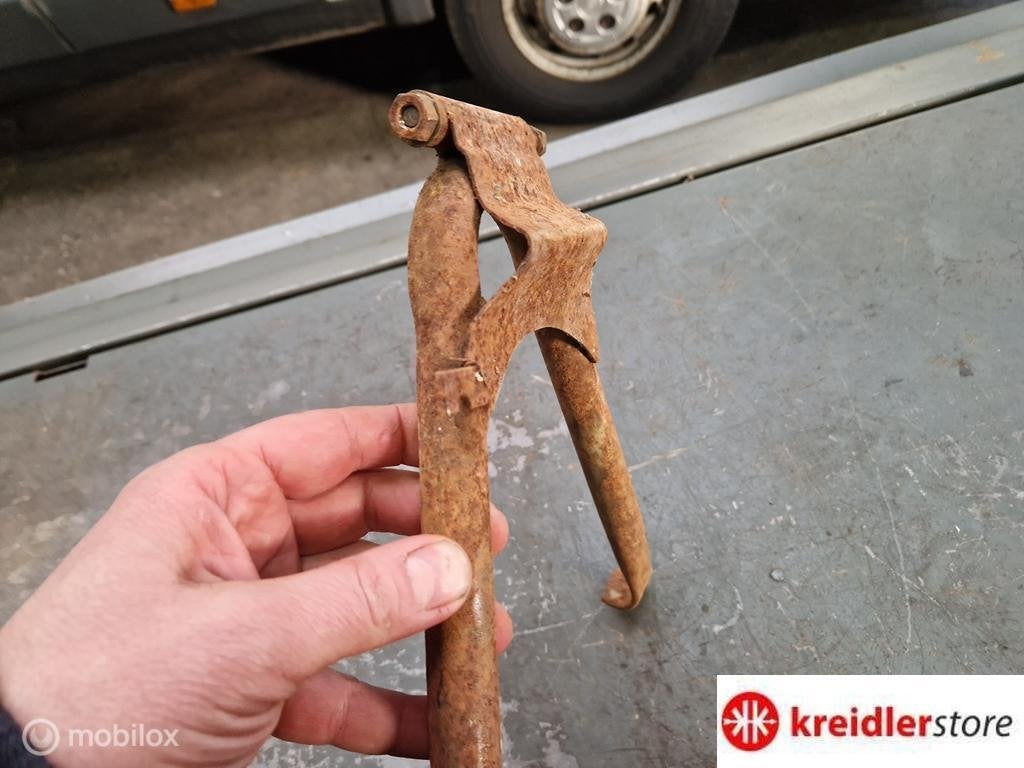 Kreidler Eitank bokstandaard voor 17 inch type origineel, Fietsen en Brommers, Gebruikt, Kreidler, Ophalen of Verzenden, Kreidler