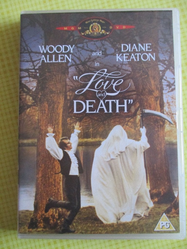 Love and death - DVD ( Woody Allen / Diane Keaton ), Cd's en Dvd's, Alle leeftijden, Ophalen of Verzenden, Zo goed als nieuw, Overige genres