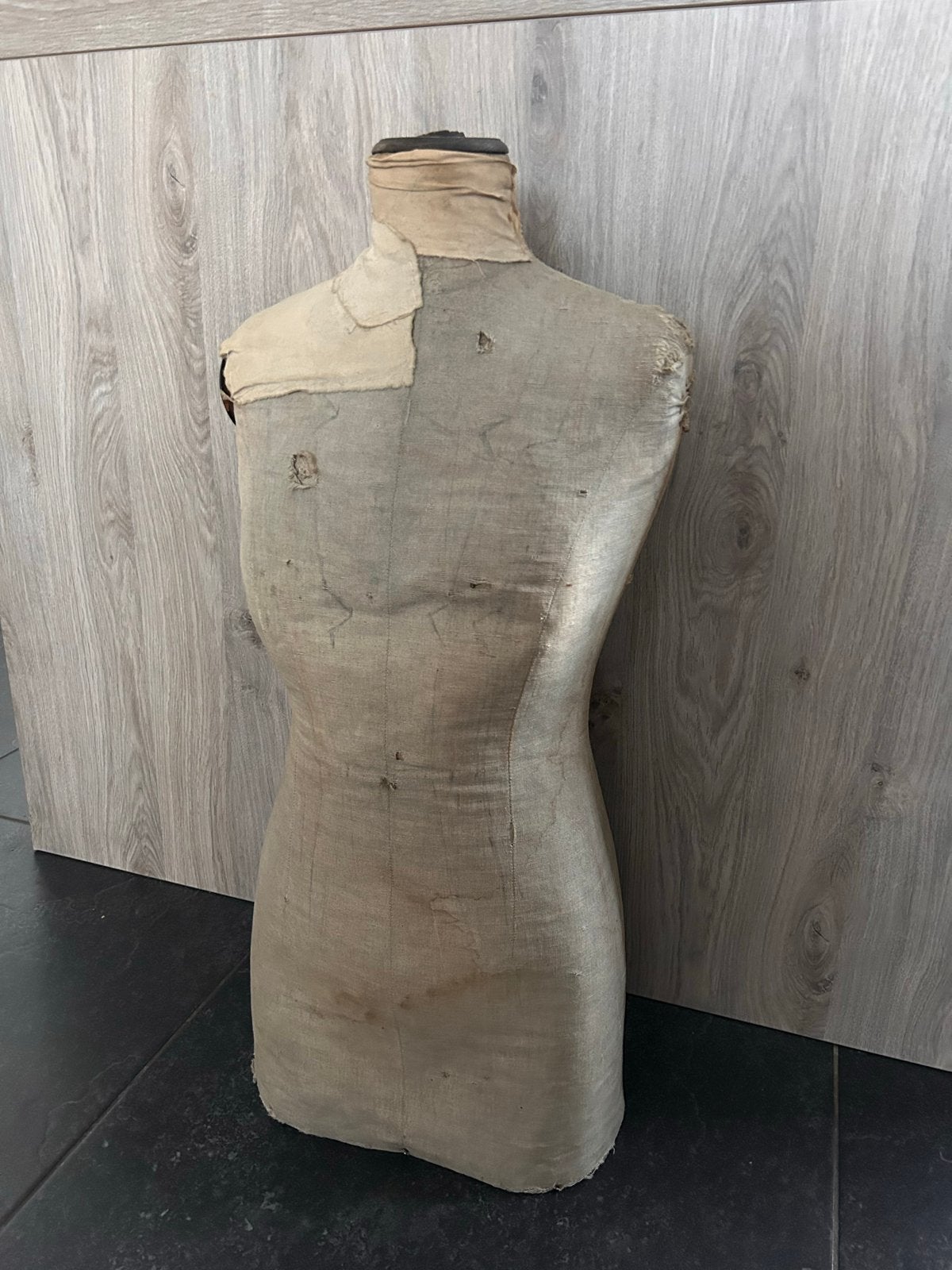 Antieke brocante paspop buste - Decoratief en uniek, Ophalen
