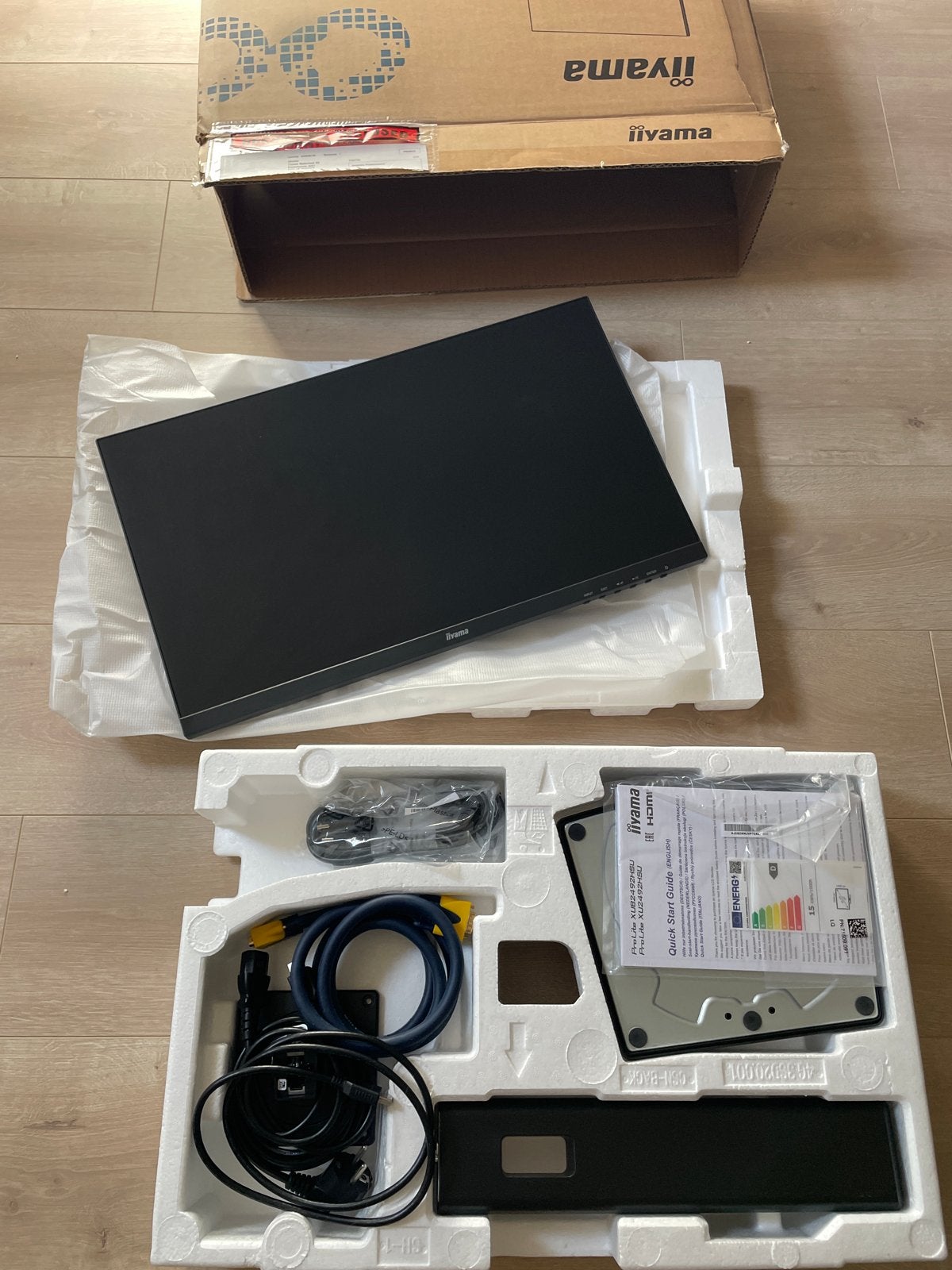 Iiyama ProLite XUB2492HSU 24" Full HD Monitor, IPS, In hoogte verstelbaar, Full HD, Ophalen of Verzenden