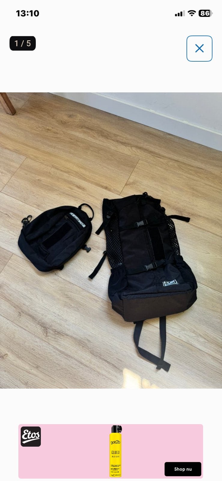 Te koop: hondenrugzak K9 sport sack, Ophalen of Verzenden, Zo goed als nieuw
