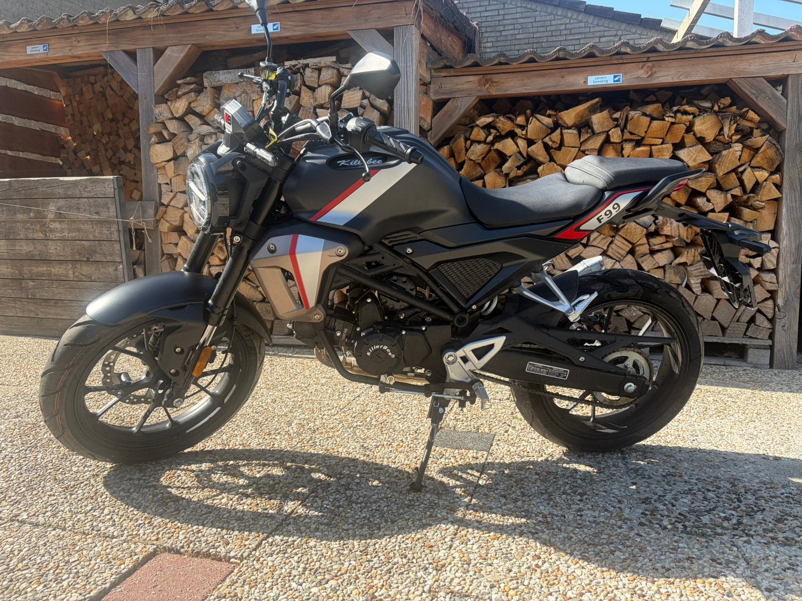 Killerbee F99 schakelbrommer 2024 | 482 km, Ophalen, Maximaal 45 km/u, 49 cc, Zo goed als nieuw