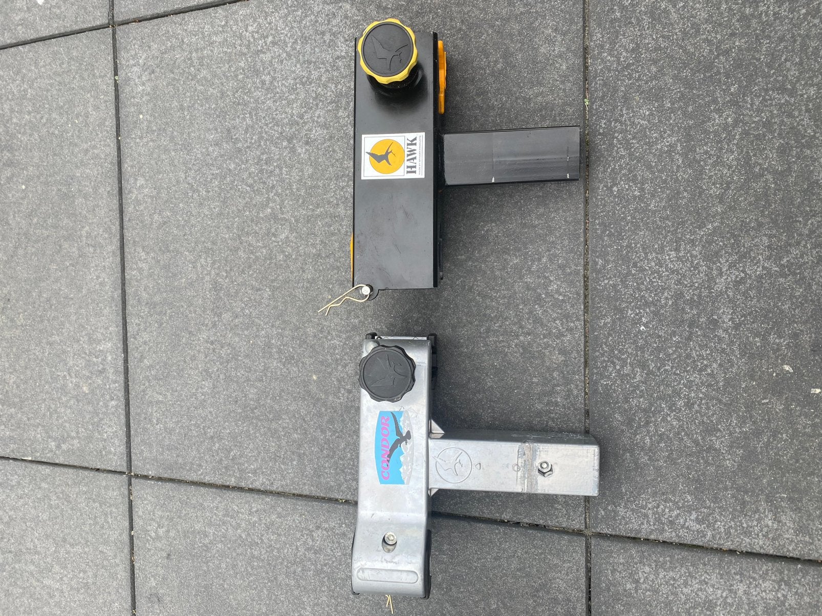 Spinder Hawk en Condor cranckbevestiging voor 2 fietsen., Auto diversen, Verzenden, Gebruikt, Trekhaakdrager