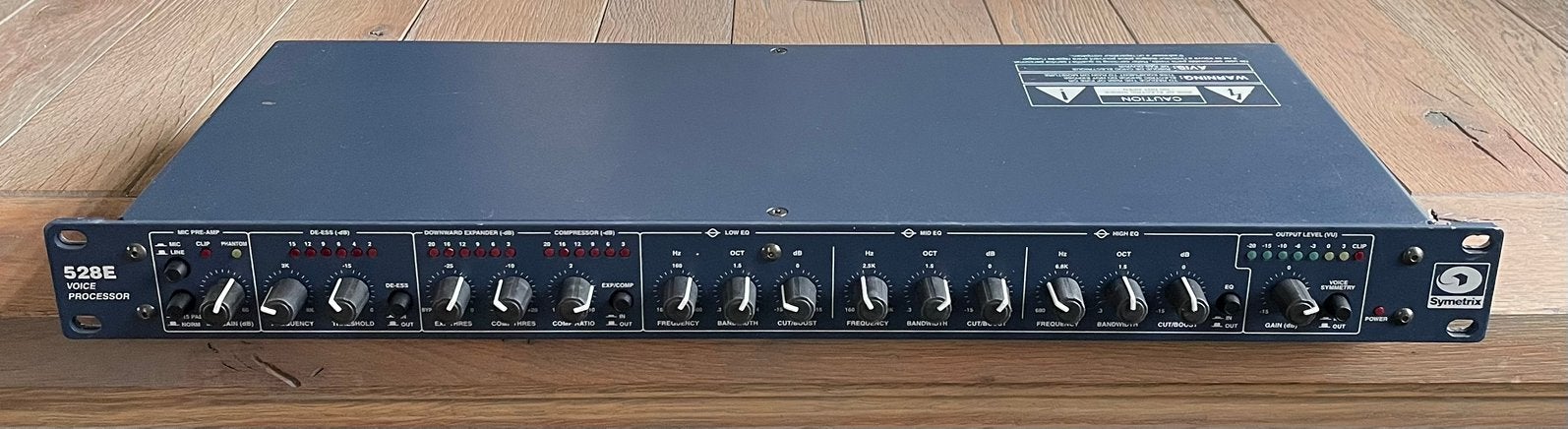 Symetrix 528E Voice Processor, Audio, Tv en Foto, Professionele Audio-, Tv- en Video-apparatuur, Ophalen of Verzenden, Zo goed als nieuw