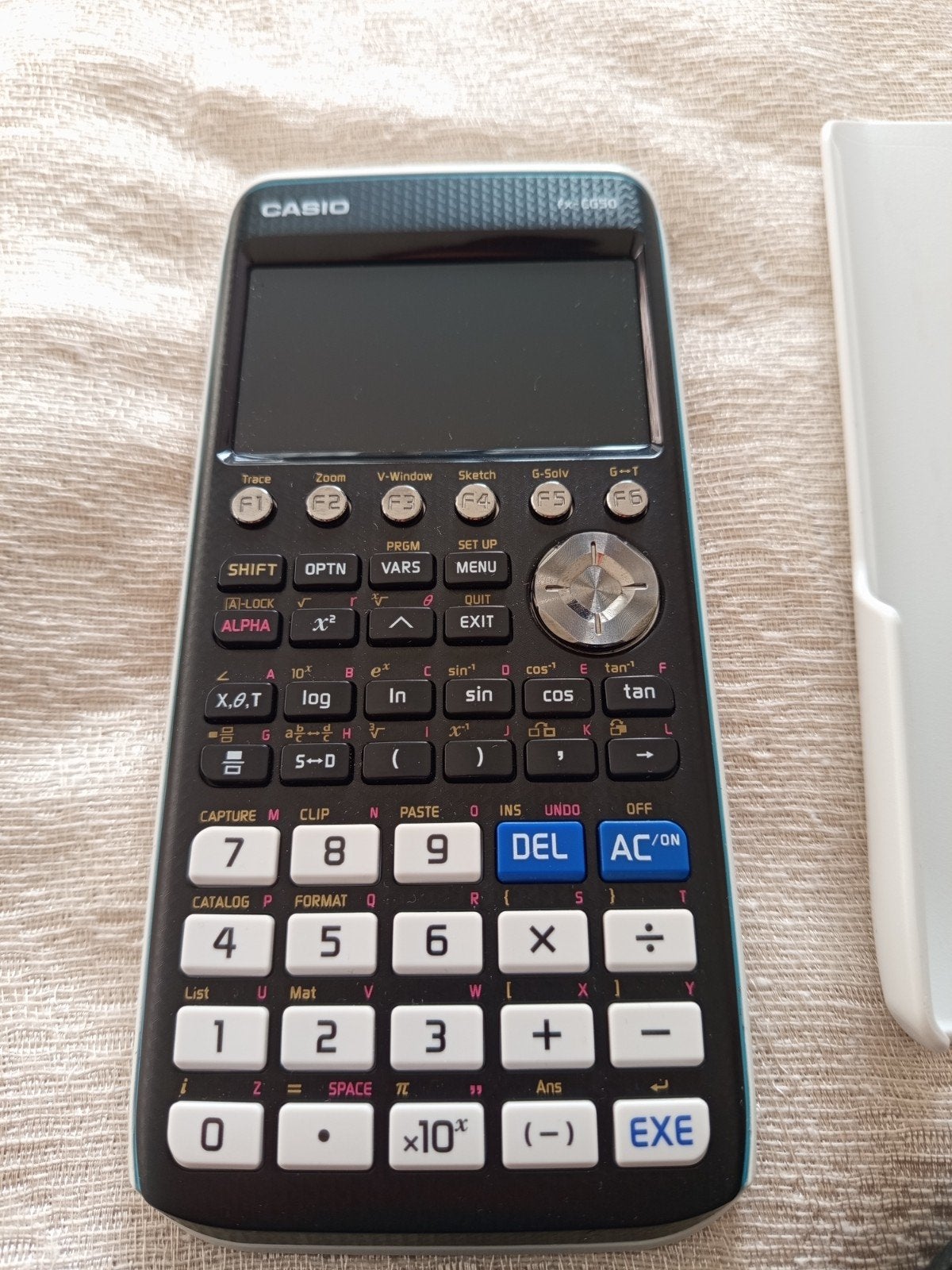 Casio rekenmachine, Ophalen