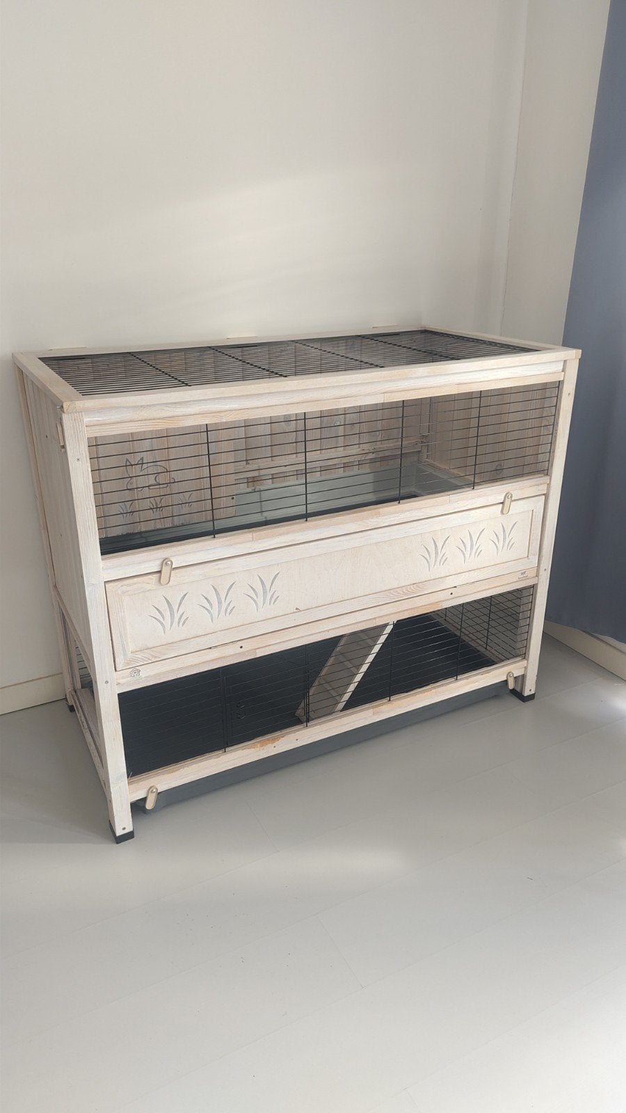 Groot Ferplast konijnenhok / konijnenverblijf, Ophalen, 110 cm of meer, Cavia, 90 cm of meer