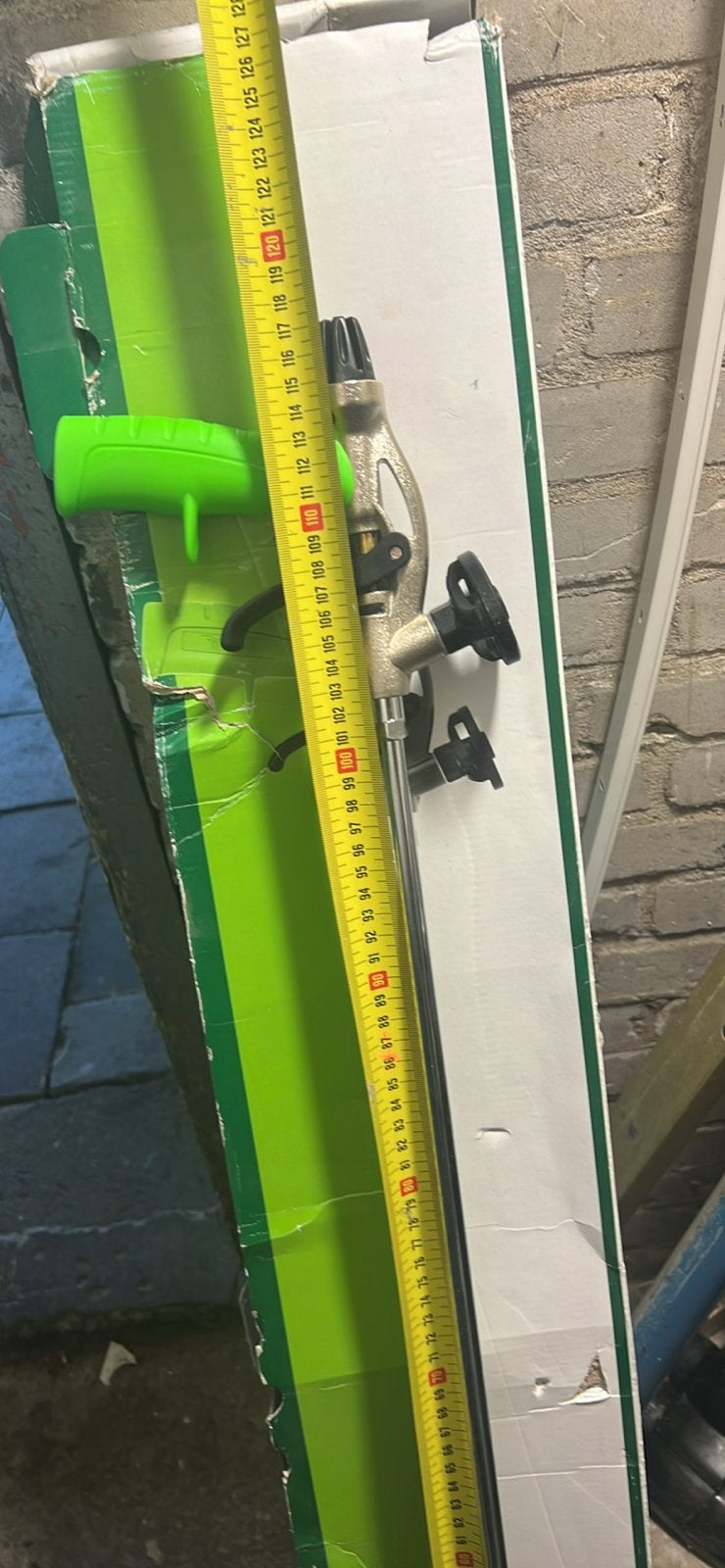 Nieuw in doos: 1 meter lang PUR pistool (Foam Gun XXL), Ophalen of Verzenden, Nieuw, Kitspuit, Overige merken