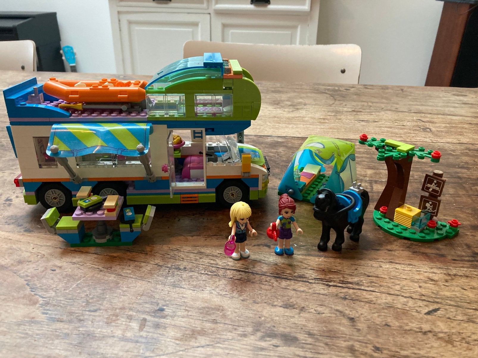 Lego friends Mia’s camper (zonder doos), Ophalen, Gebruikt, Lego