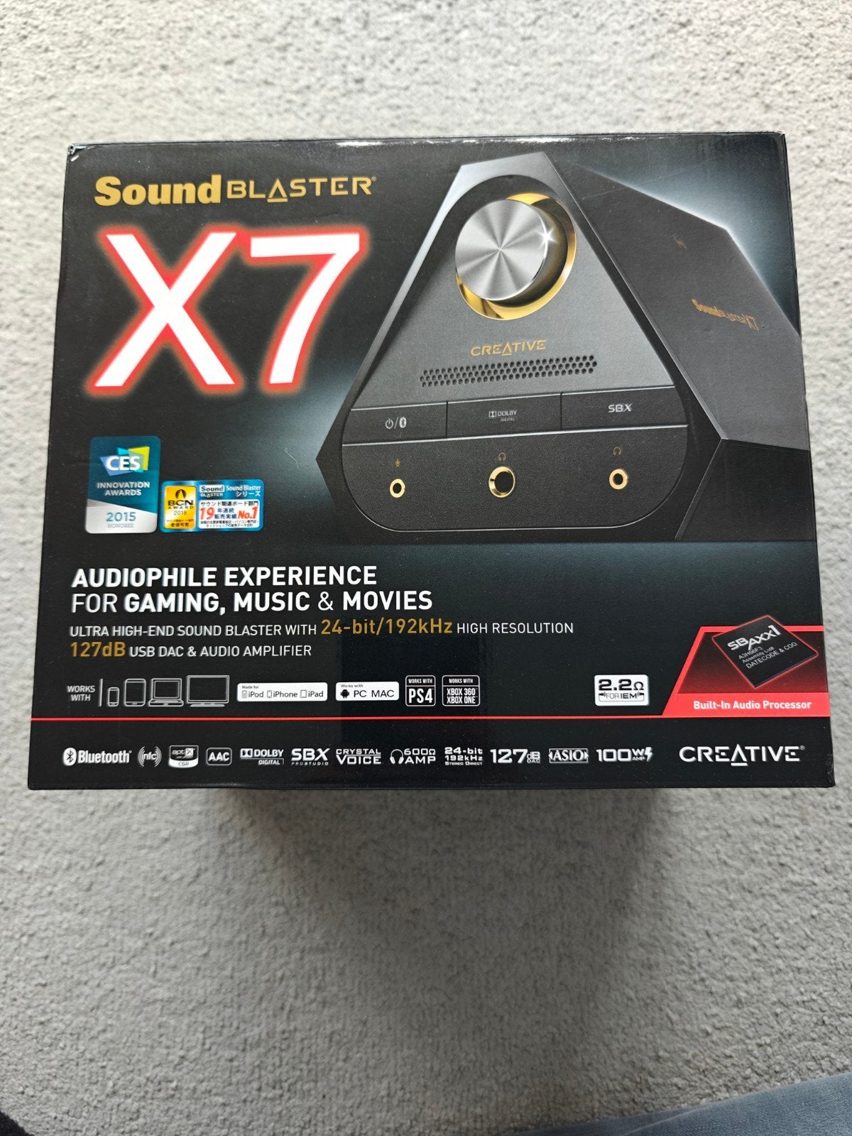 Creative Labs Sound Blaster X7, Ophalen of Verzenden, Creative Labs