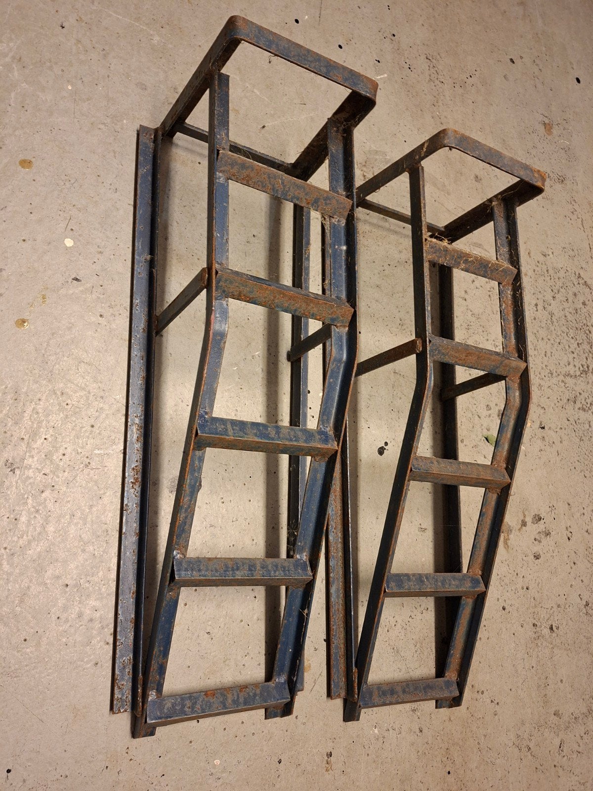 Set van 2 oprijdbokken voor auto onderhoud, Ophalen, Gebruikt, Universele onderdelen