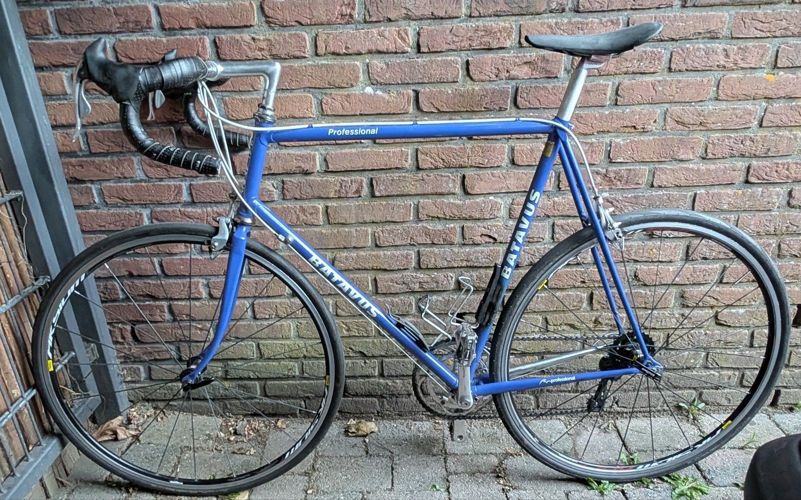 Batavus profesional, vintage wegfiets, Ophalen, 28 inch, Gebruikt, Velgrem