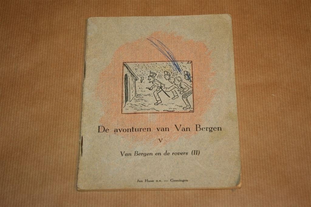 Van Bergen en de Rovers II — Vintage Deel 5, Sikkema 1947, Ophalen of Verzenden, Gelezen