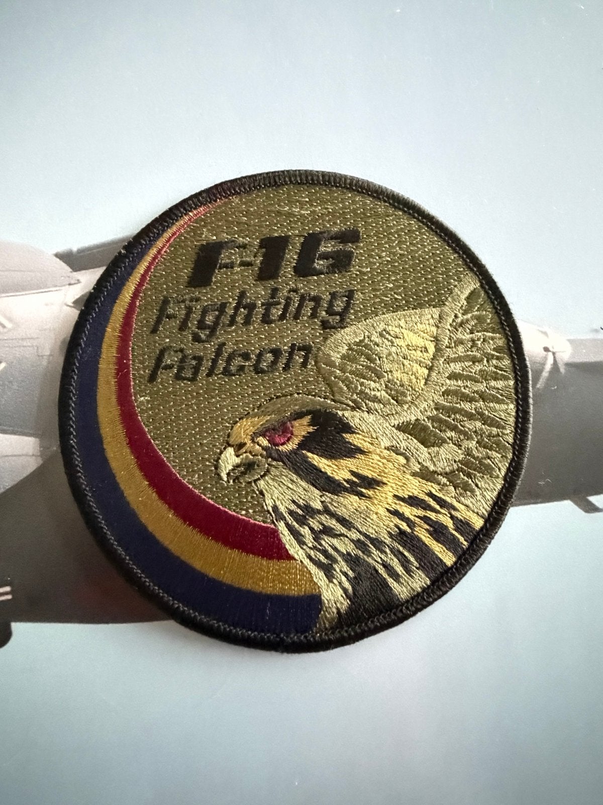 F-16 Fighting Falcon Patch Rnlaf 322 sqn, Verzamelen, Militaria | Algemeen, Ophalen of Verzenden, Luchtmacht, Nederland, Embleem of Badge