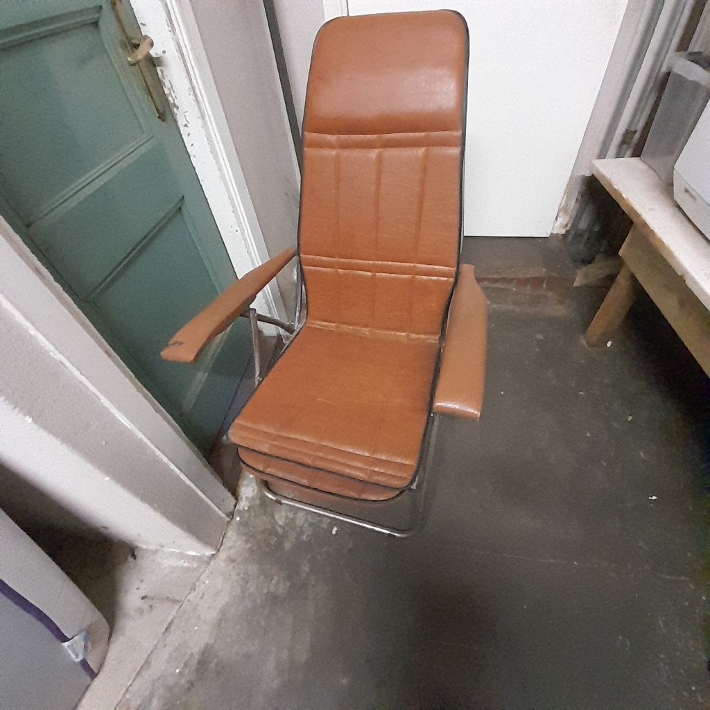 Kampeerstoelen, retro, vintage 2 stuks, Caravans en Kamperen, Ophalen, Gebruikt