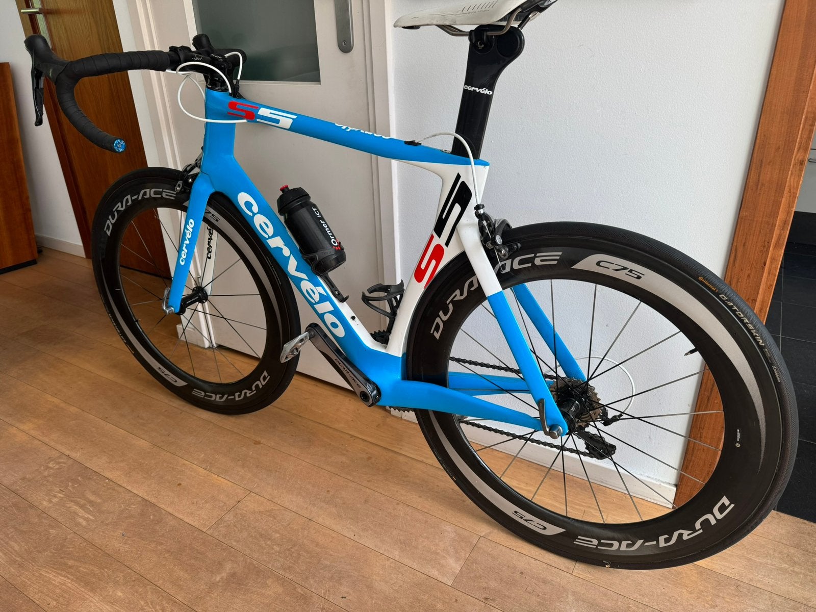 Mooie Cervelo S5 + extra Dura Ace wielset C75, Fietsen en Brommers, Fietsen | Racefietsen, Carbon, Zo goed als nieuw, 57 tot 61 cm