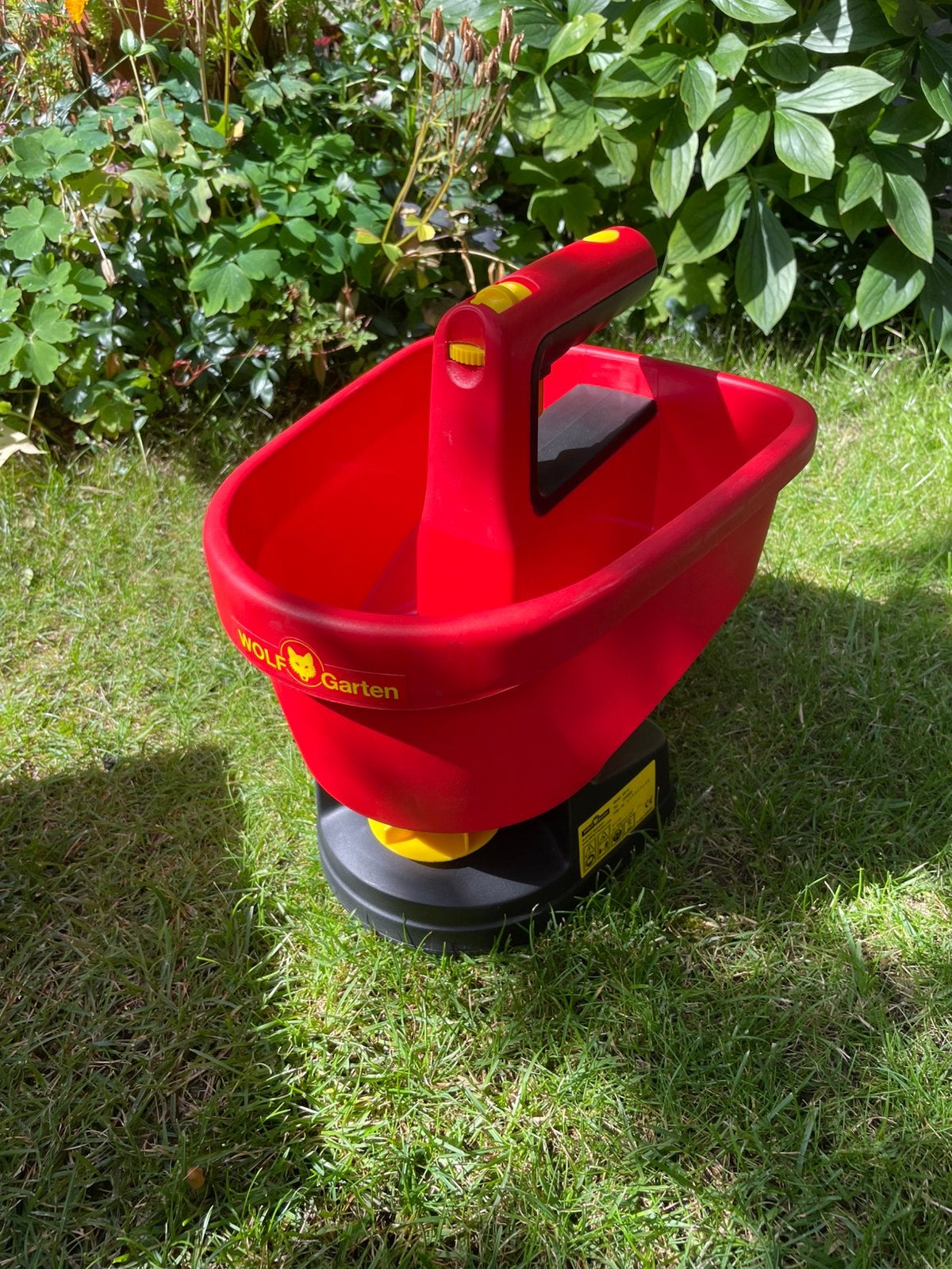 Wolf Garten strooier op batterij, nieuw in doos., Ophalen, Nieuw