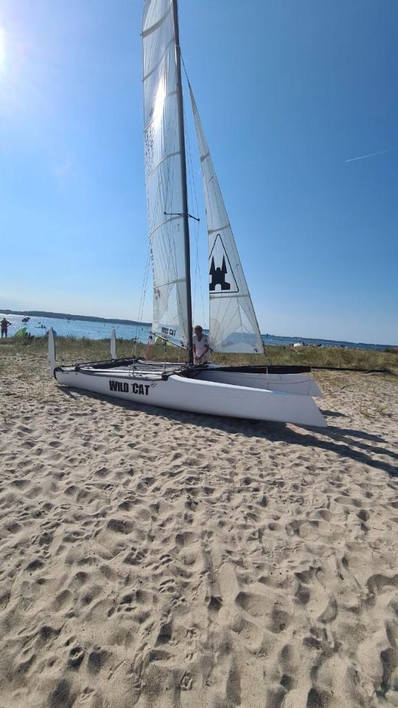 Hobie Wildcat F18 Catamaran with Trailer, Watersport en Boten, Catamarans, Ophalen, Gebruikt, Hobie, Geen motor