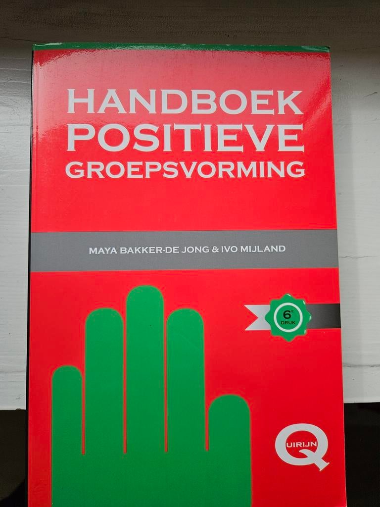 Handboek Positieve Groepsvorming 6e druk, Boeken, Ophalen of Verzenden
