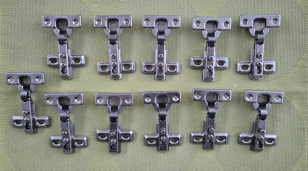 11x  Lama kastscharnieren, Ophalen of Verzenden, Gebruikt, IJzer, Scharnier
