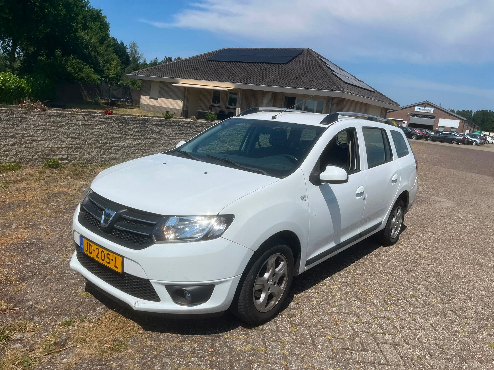 Dacia Logan MCV 1.5 dCi Lauréate AIRCO BJ. 2016, Auto's, Dacia, Voorwielaandrijving, Gebruikt, Euro 6, Wit