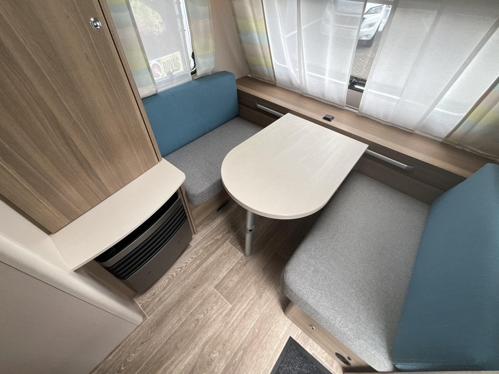 Dethleffs C'Joy 460 LE MOVER-ENKELE BEDDEN-VT, Caravans en Kamperen, Standaardzit, Bedrijf, Kachel, Dethleffs