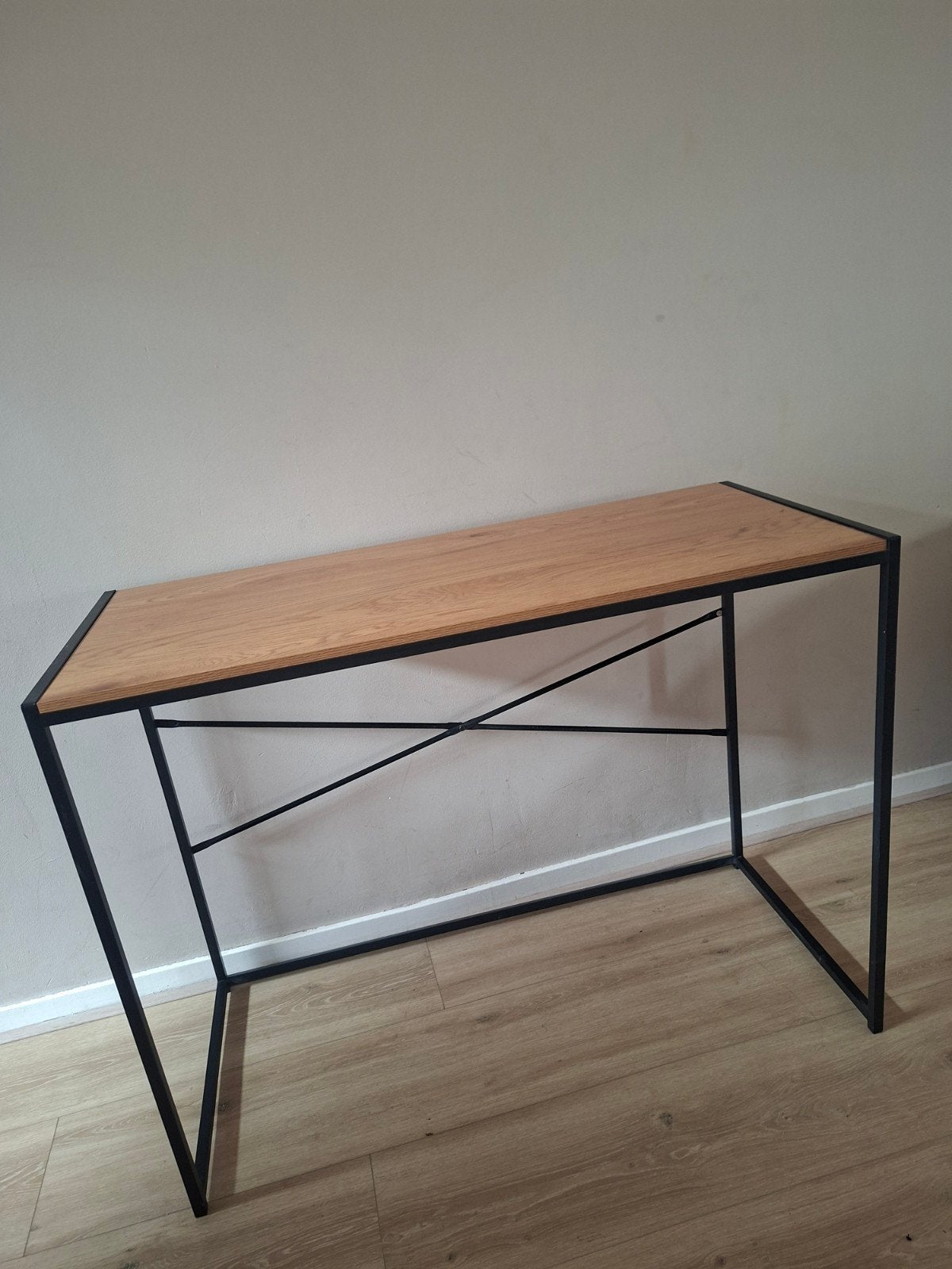 sidetable / bureautje, Ophalen, 25 tot 50 cm, Rechthoekig, 100 tot 150 cm