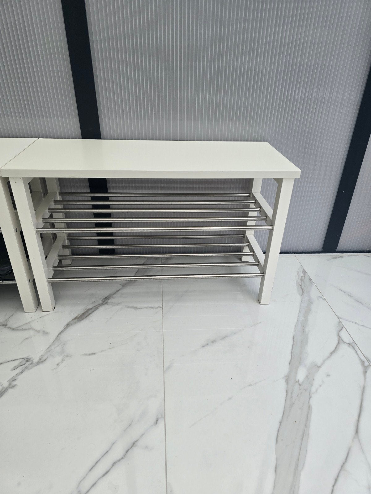 Schoenenrek met zitbank - IKEA TJUSIG, Ophalen, Zo goed als nieuw
