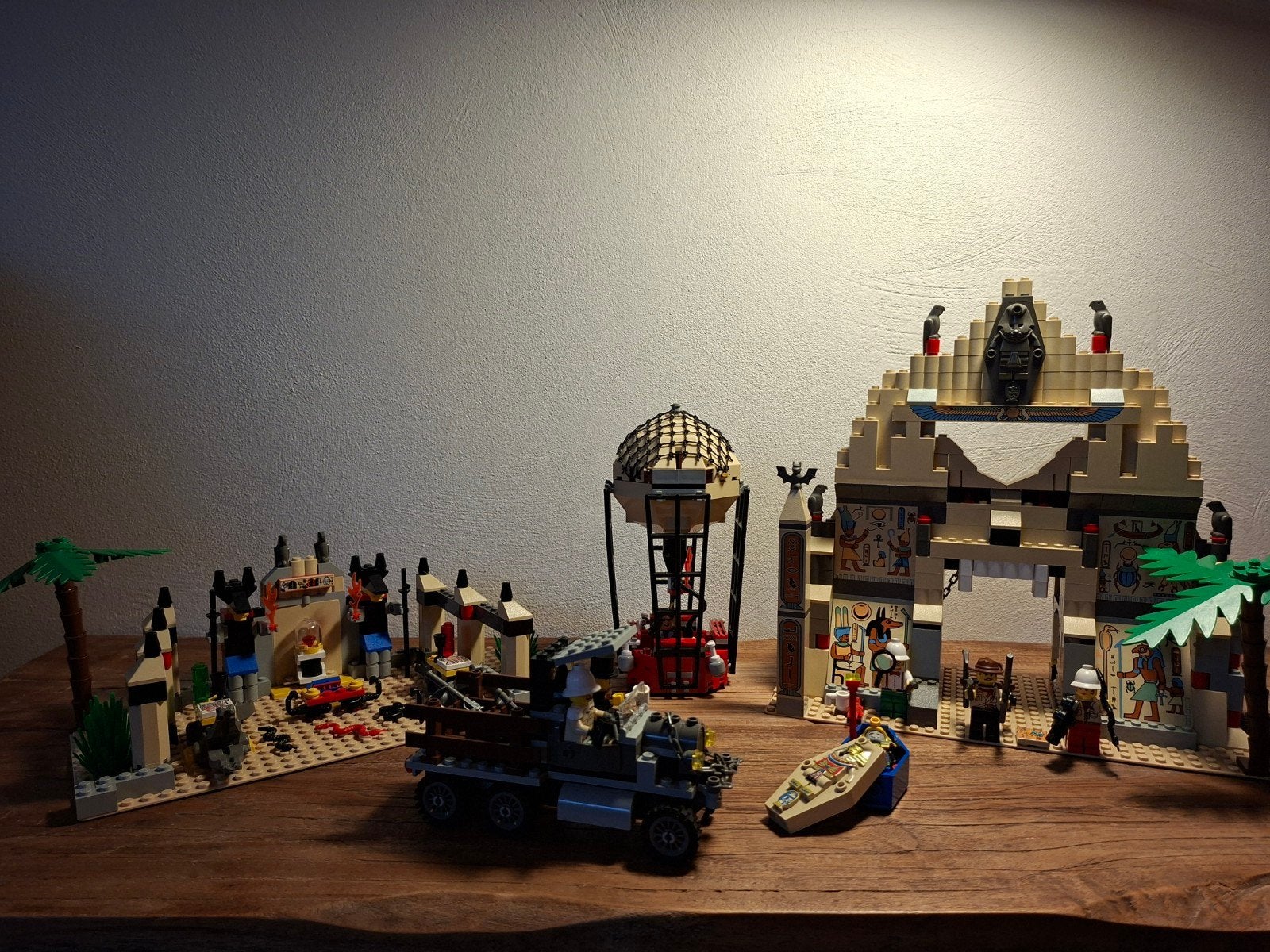 Lego set 5988 Pharaoh's Forbidden Ruins, Gebruikt, Overige thema's, Lego, Ophalen of Verzenden