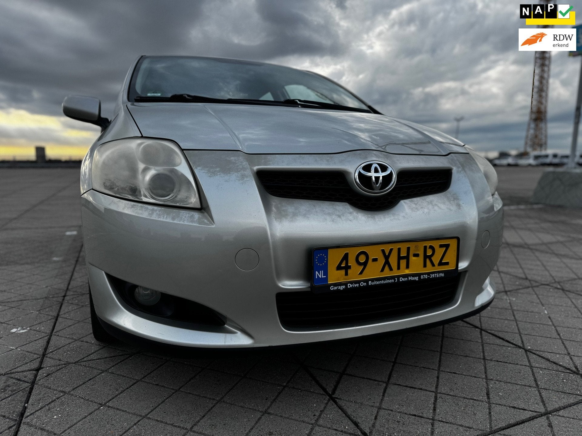 Toyota Auris 1.6-16V Sol Business CLIMA CRUISE NAVI NAP, Voorwielaandrijving, Gebruikt, Zwart, 4 cilinders