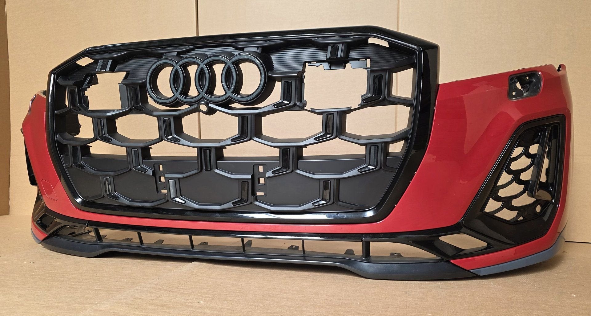 Voorbumper Audi Q7 SQ7 S-line 4M 4M0 FACELIFT SLINE bj.2025-, Auto-onderdelen, Gebruikt, -, Voor, Ophalen of Verzenden