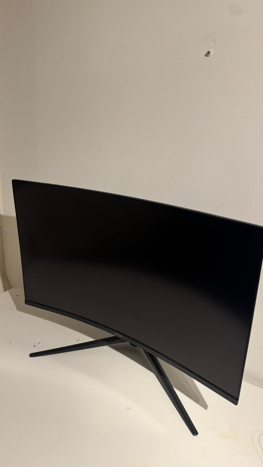 MSI G32CQ5P Monitor - 2x HDMI, DP, Hoofdtelefoon, Adapter, Gaming, Ophalen of Verzenden, Gebruikt, HDMI