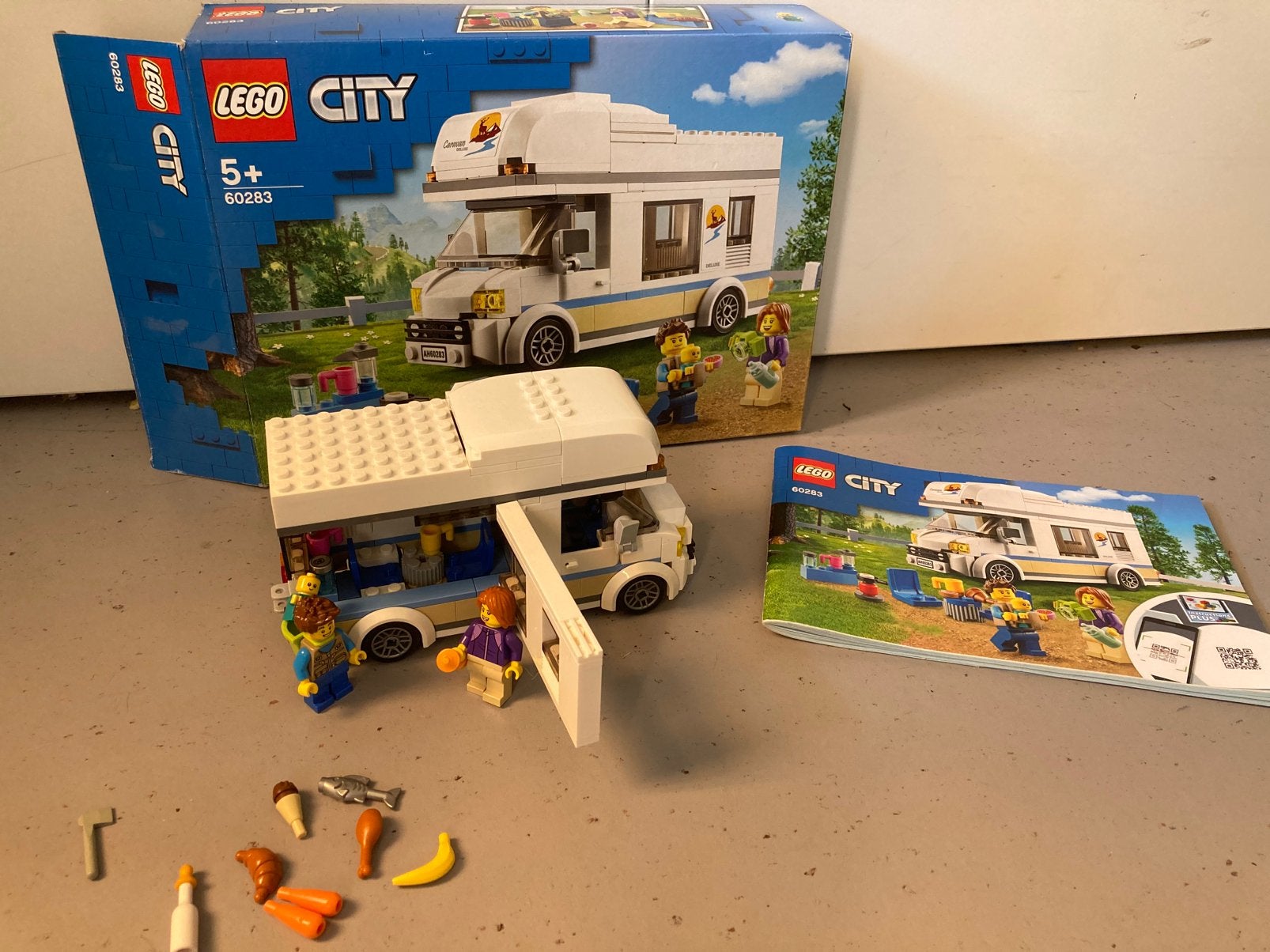 Lego city camper 60283, Ophalen of Verzenden, Gebruikt