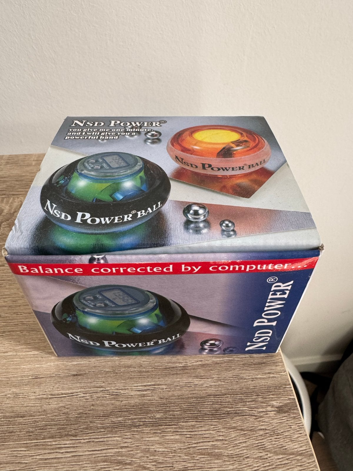 NSD Power Ball - Pols- en armtrainer, Sport en Fitness, Ophalen, Zo goed als nieuw