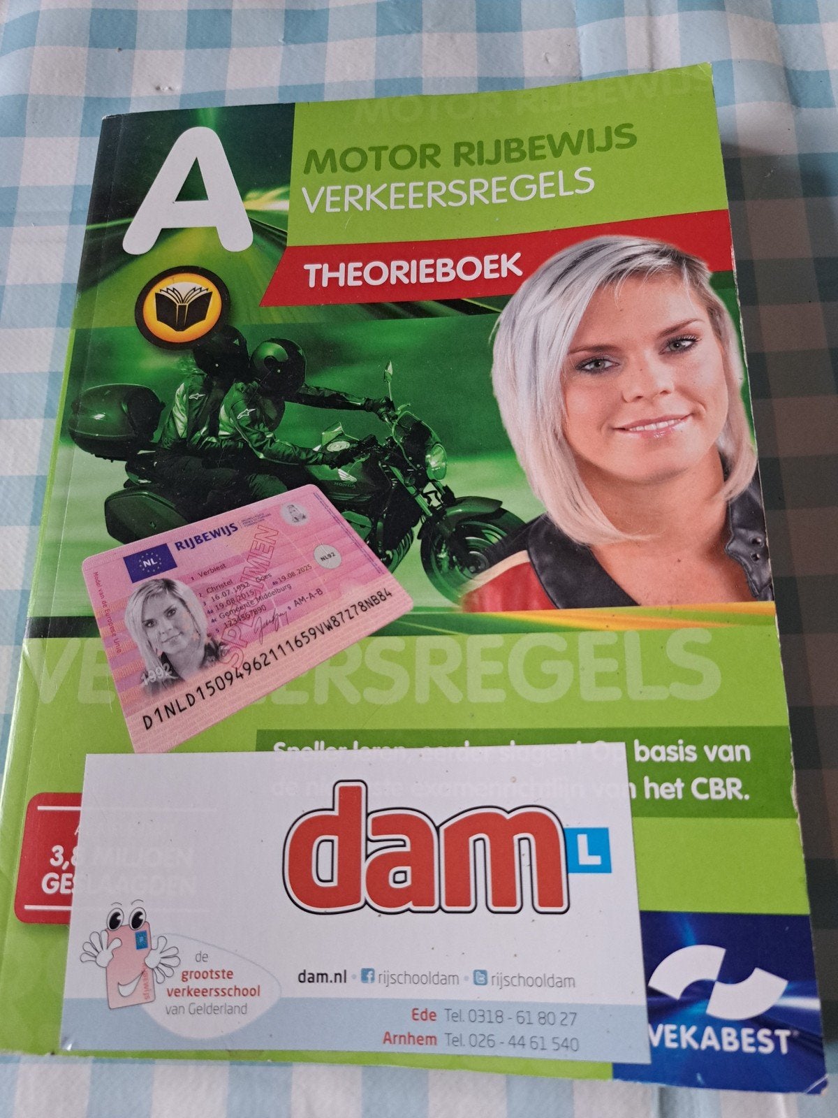 C: A motorrijbewijs theorieboek, Ophalen of Verzenden, Zo goed als nieuw, Overige niveaus, Nederlands