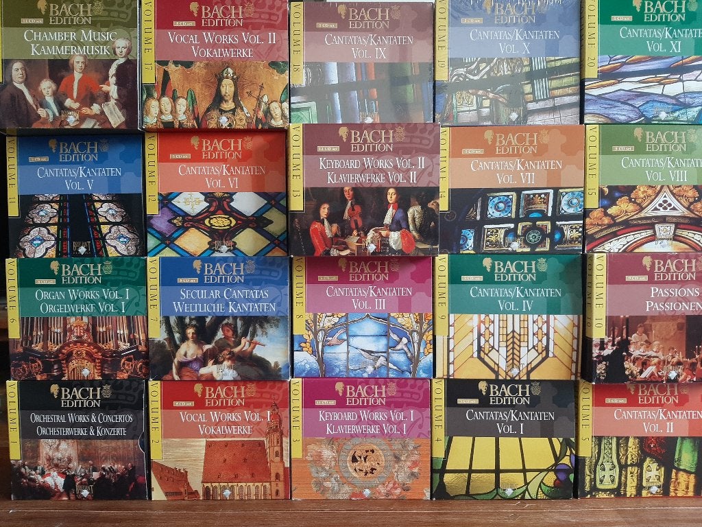 Volume 1 t/m 20 Bach cd collectie, Ophalen, Boxset, Inclusief boekje, Zo goed als nieuw