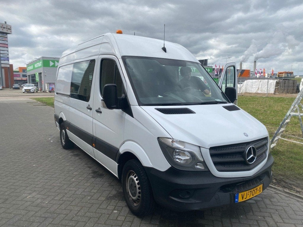 Mercedes-Benz Sprinter 2.2 D 95KW 2014, Stof, 129 pk, Wit, Diesel